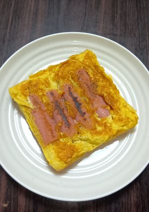 絶品！魚肉ソのタマゴトースト-レシピのメイン写真