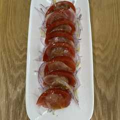 รูปของ ガリトマト(イタリアンな味つけで)