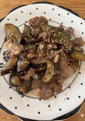 豚肉となすの甘辛炒め-レシピのメイン写真