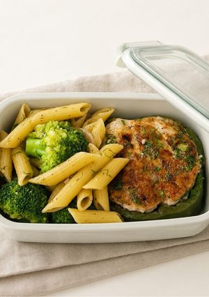 忙しい朝に！20分☆パプリカ肉詰め弁当☆-レシピのメイン写真