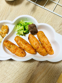 *離乳食手づかみ*トースターで棒おにぎり-レシピのメイン写真
