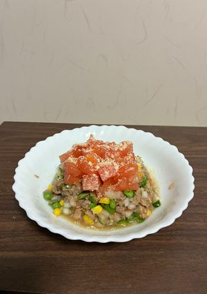 シーチキンの彩りサラダ バルサミコ風味-レシピのメイン写真