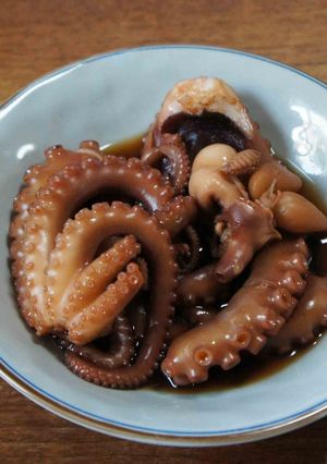 手長だこの柔らか煮つけ-レシピのメイン写真