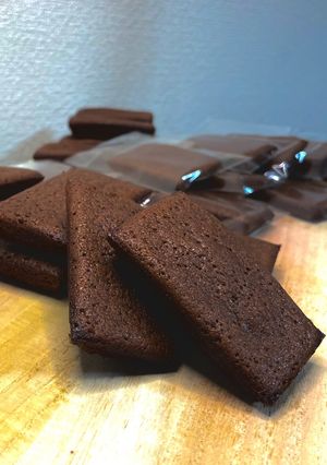 しっとり食感のチョコフィナンシェ-レシピのメイン写真