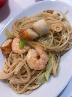 えびとちくわの和風パスタ-レシピのメイン写真