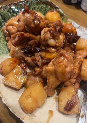鶏肉とジャガイモの八角煮-レシピのメイン写真