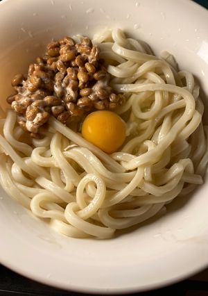 お酢でさっぱり🎵納豆卵で亜鉛を意識🩷冷やしうん-レシピのメイン写真