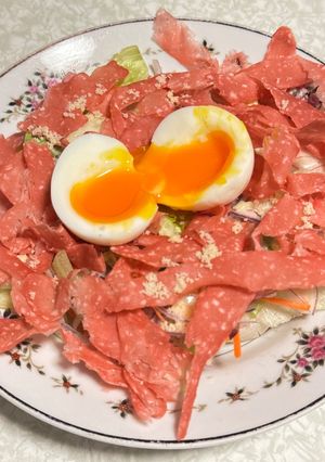 まぐろかまぼこのシーザーサラダ-レシピのメイン写真