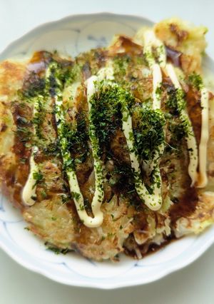 はんぺんと豆腐のお好み焼き-レシピのメイン写真