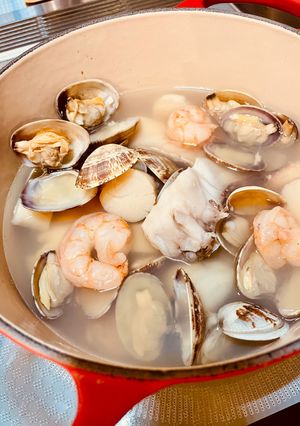 和風　アクアパッツァ-レシピのメイン写真