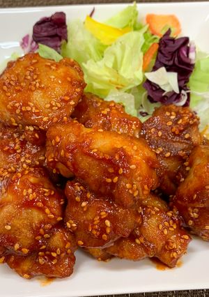 うまトマ辛チキン-レシピのメイン写真