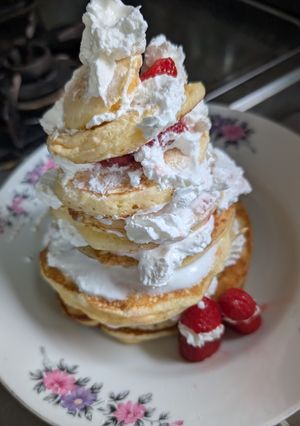簡単★クリスマス!ホットケーキツリー-レシピのメイン写真