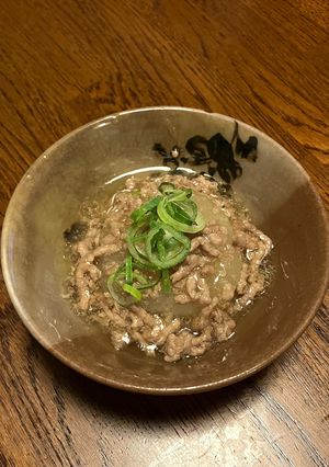大根のそぼろ煮-レシピのメイン写真