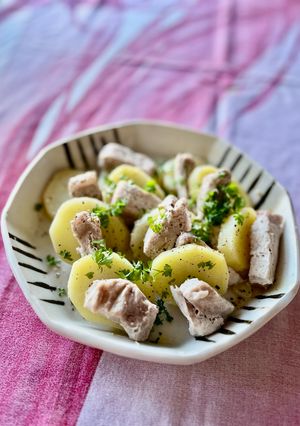 豚肉とポテトの重ね焼き-レシピのメイン写真