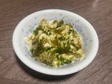 蒸すだけ！やわらか豆腐のとろろ昆布蒸し