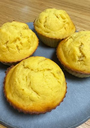 簡単!米粉バナナヨーグルトマフィン-レシピのメイン写真