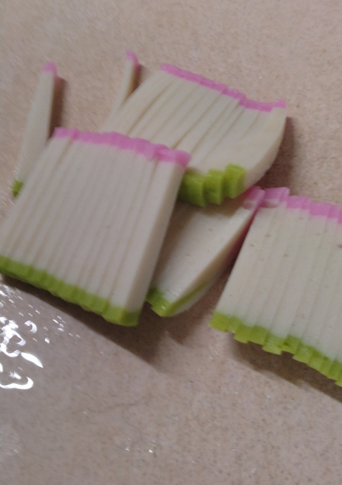 炒め物用かまぼこの切り方-レシピのメイン写真