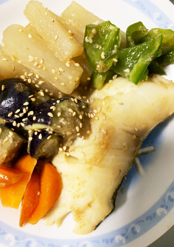 煮崩れしにくい鱈と野菜の味噌煮付け-レシピのメイン写真