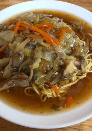 しらたき麺で!あんかけ焼そば-レシピのメイン写真