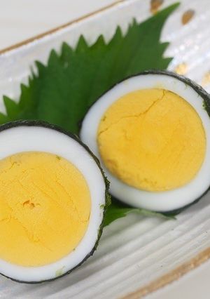 【江戸の味】モチっと食感！海苔巻卵-レシピのメイン写真
