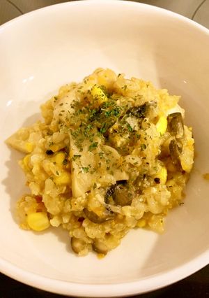 減量飯 玄米ミルクリゾット(氷河)-レシピのメイン写真
