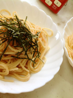 たらこスパゲッティ 超簡単‼︎-レシピのメイン写真