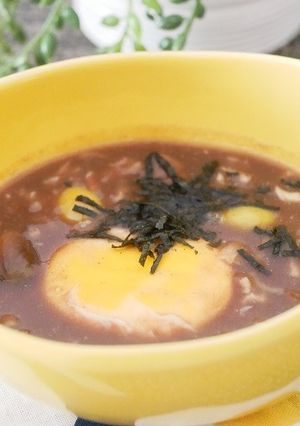 【江戸の味】コクのある味わい！漉粉卵善哉-レシピのメイン写真