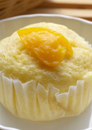 桃の蒸しパン-レシピのメイン写真
