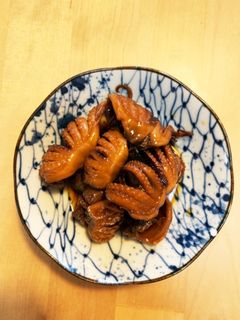 酒の肴に☆干物イイダコの煮たのん♪-レシピのメイン写真