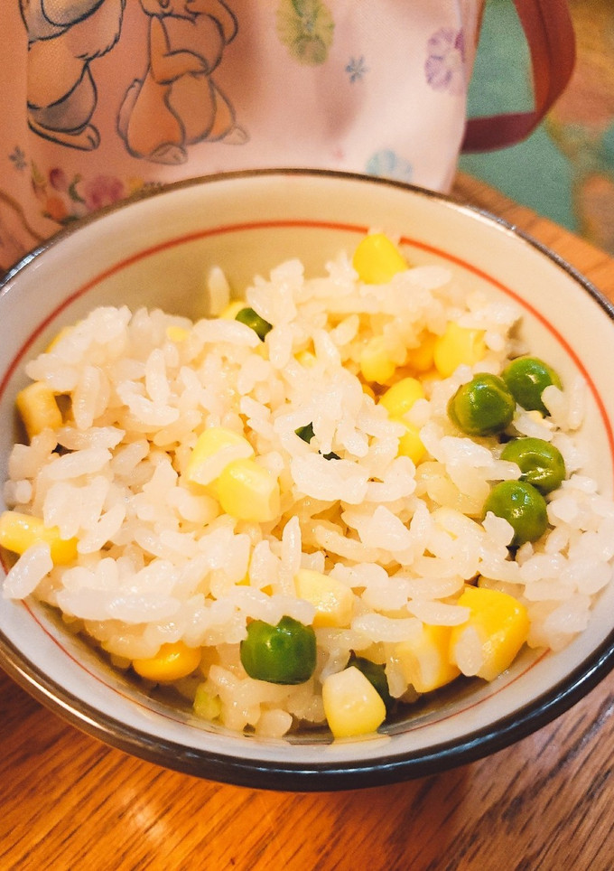 缶詰めで簡単！生姜とコーンの炊き込みご飯-レシピのメイン写真