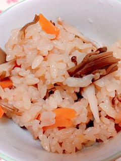なめ茸炊き込みごはん-レシピのメイン写真