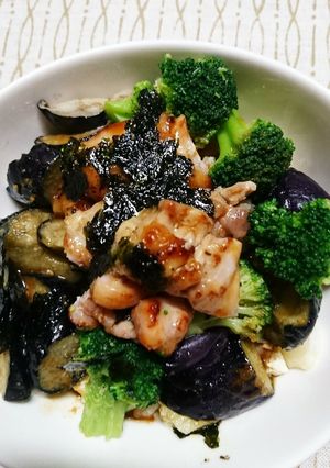 夏野菜たっぷり丼(^○^)-レシピのメイン写真