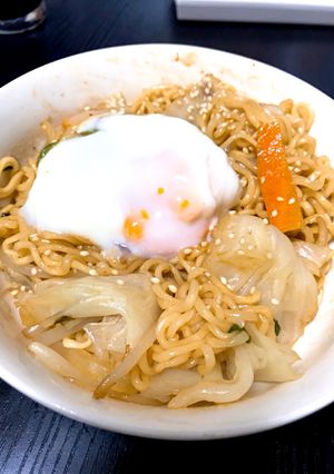 【超簡単】絶品油そば【インスタント麺】-レシピのメイン写真