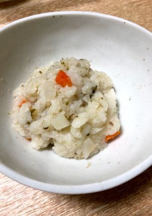 離乳食後期〜大根とわかめの炊き込みご飯-レシピのメイン写真
