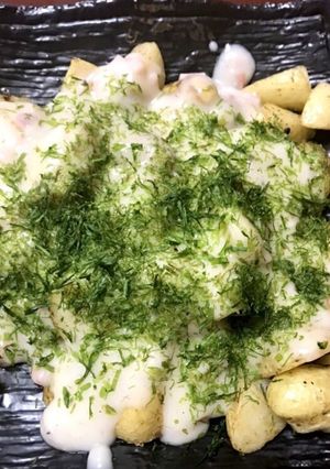 揚げじゃがのクリームソースがけ-レシピのメイン写真