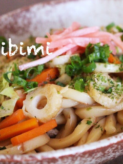 我が家の⚘焼きうどん⚘-レシピのメイン写真