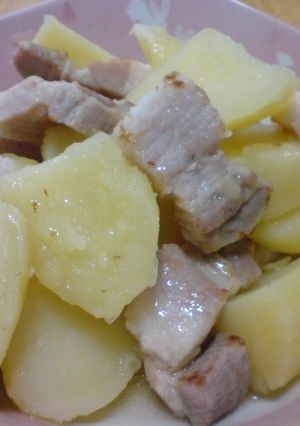 塩豚利用で！　　あっさり塩肉じゃが-レシピのメイン写真