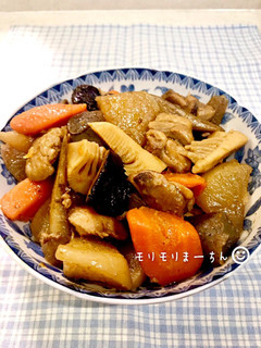 根菜と鶏肉の煮物-レシピのメイン写真