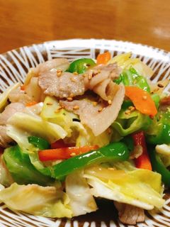 ごま油香る野菜炒め *☻*-レシピのメイン写真