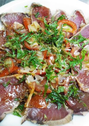 タレが美味しいカツオのたたき-レシピのメイン写真