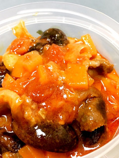 甘くない紫花豆も!牛筋とトマト煮-レシピのメイン写真