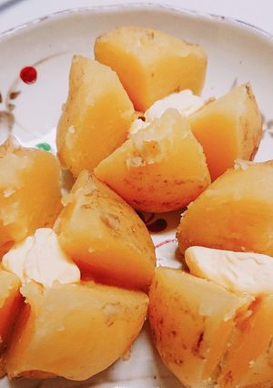 ホクホク皮ごと新じゃがバター♪-レシピのメイン写真