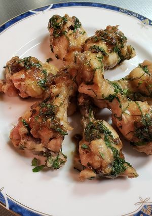 手羽元の梅マヨ煮-レシピのメイン写真