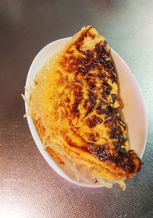 時短で簡単❗玉ねぎの玉子焼き包み-レシピのメイン写真