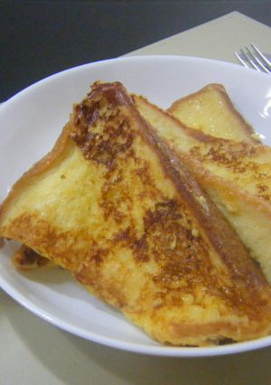 フレンチトーストｄｅほのぼの朝食-レシピのメイン写真