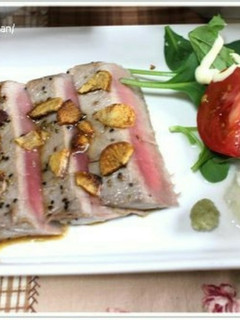 まぐろのステーキ-レシピのメイン写真