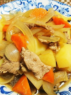 簡単!めんつゆで肉じゃが-レシピのメイン写真