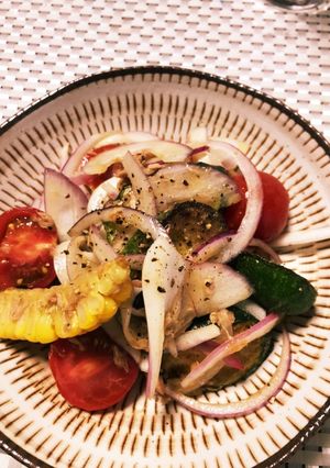 グリルズッキーニと夏野菜サラダ-レシピのメイン写真