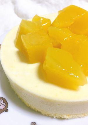 【余り物消費】マンゴー缶詰のミニムース-レシピのメイン写真