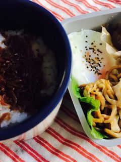 焼きそば弁当-レシピのメイン写真